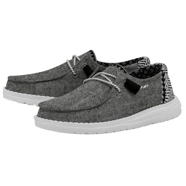 Wendy Chambray Woven - Onyx - Image 3