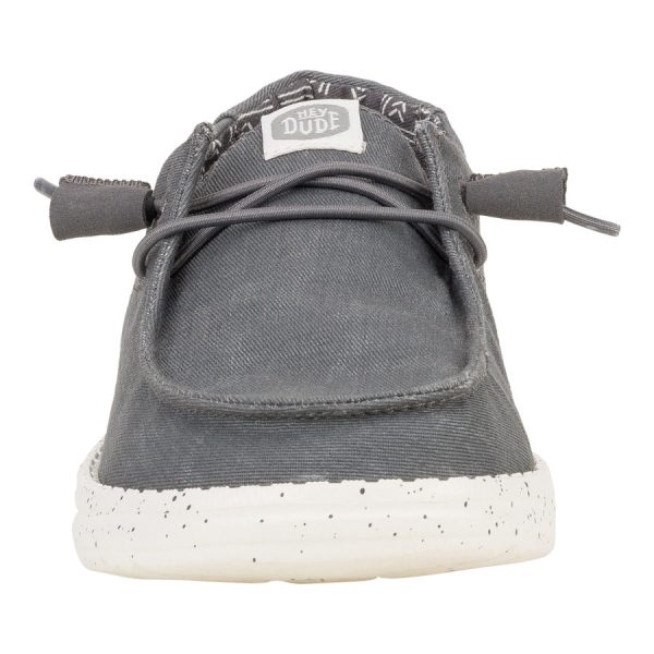 Wendy Stretch Canvas - Dark Grey - Image 4