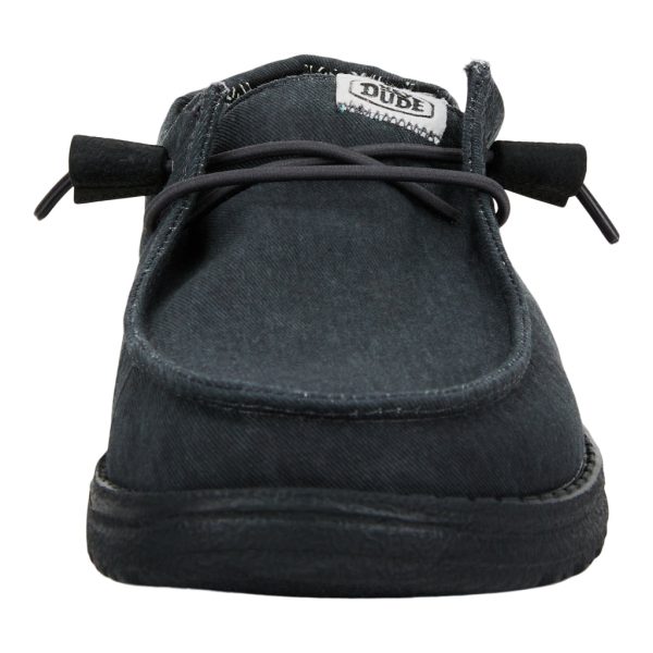 Wendy Stretch Canvas - Black/Black - Image 4