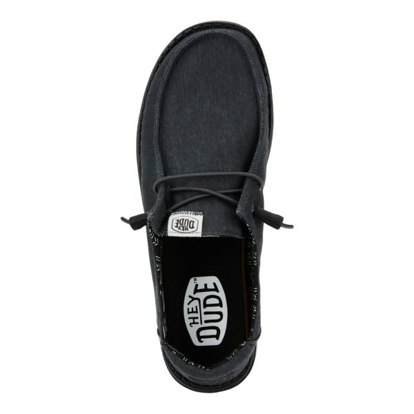 Wendy Stretch Canvas - Black/Black - Image 6