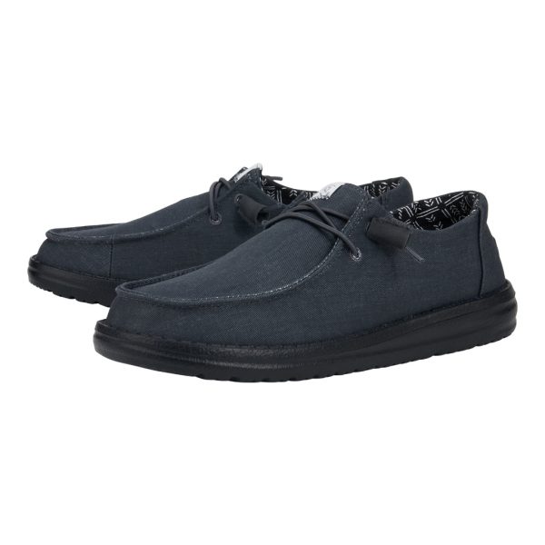 Wendy Stretch Canvas - Black/Black - Image 2