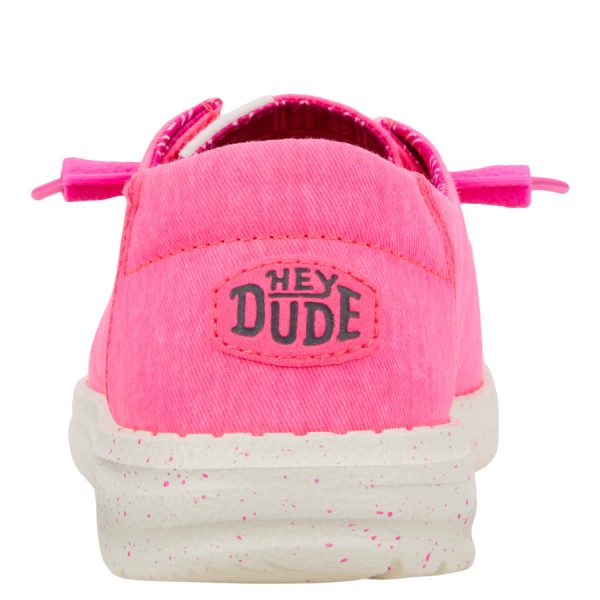 Wendy Stretch Canvas - Neon Pink - Image 6