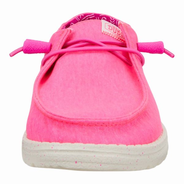 Wendy Stretch Canvas - Neon Pink - Image 5
