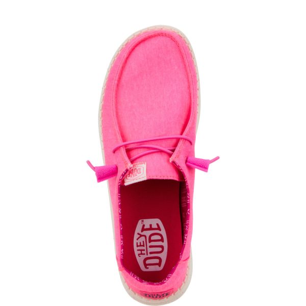 Wendy Stretch Canvas - Neon Pink - Image 7