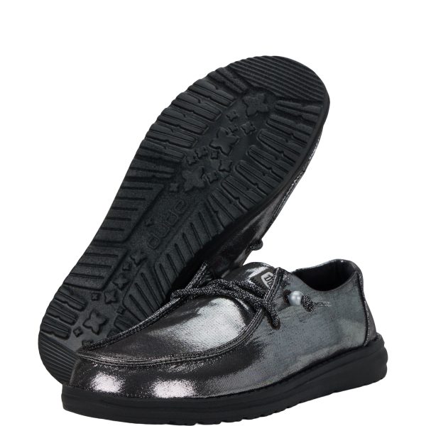 Wendy Metallic Shine - Black/Black - Image 3