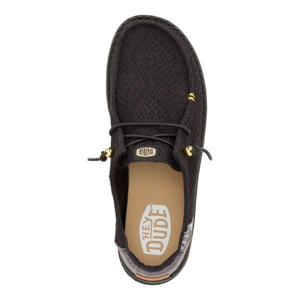 Wendy Boho Crochet - Black/Black - Image 6
