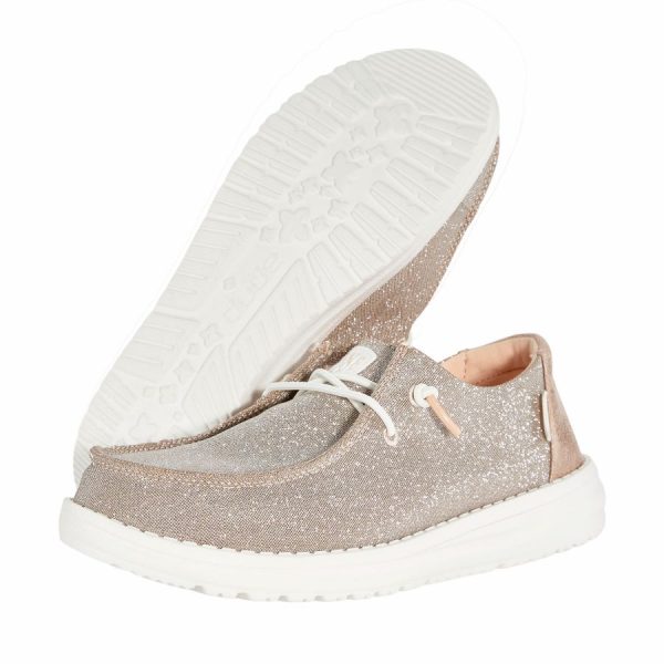 Wendy Toddler Metallic Sparkle - Rose Gold - Image 3