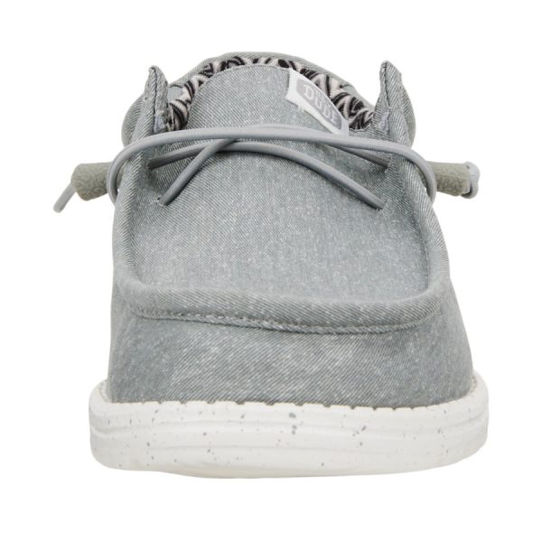 Wally Youth Stretch Canvas - Light Grey - Image 4