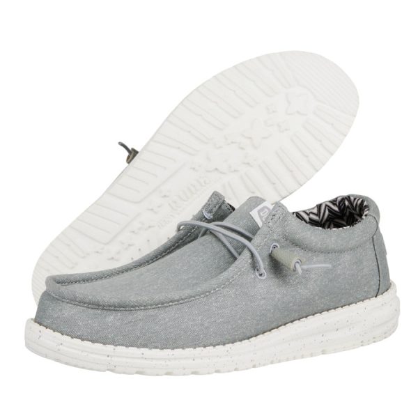 Wally Youth Stretch Canvas - Light Grey - Image 3