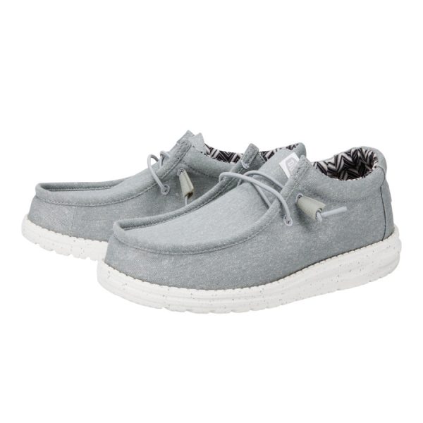 Wally Youth Stretch Canvas - Light Grey - Image 2