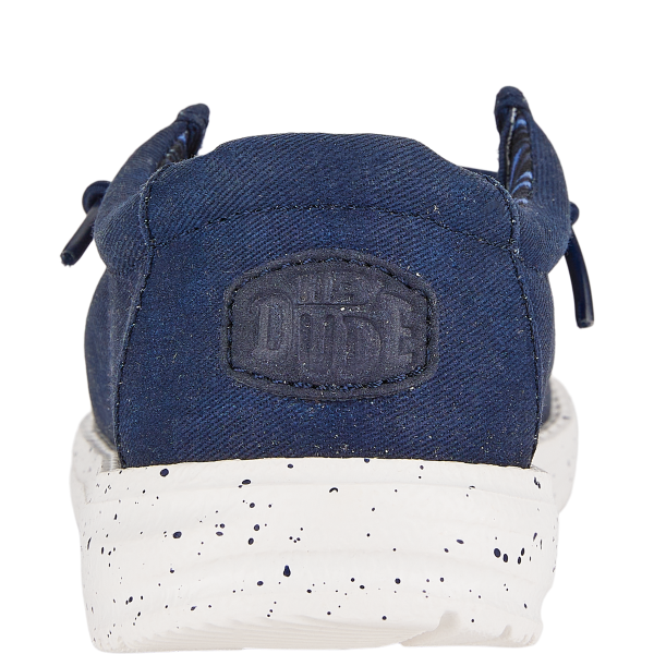 Wally Youth Stretch Canvas - Navy - Image 5