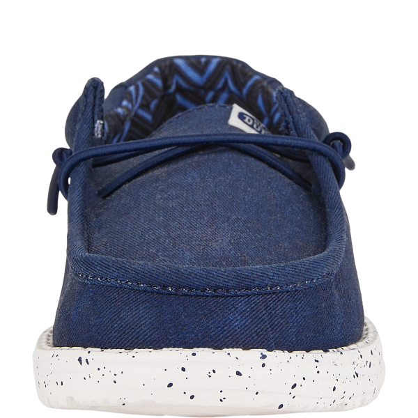 Wally Youth Stretch Canvas - Navy - Image 4