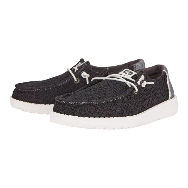 Wendy Youth Boho Crochet - Black - Image 2