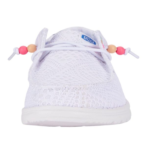 Wendy Youth Boho Crochet - White - Image 4