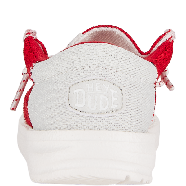 Wally Toddler Tri Collegiate - White/Red - Image 5