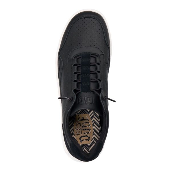 Hudson Leather - Black/White - Image 6