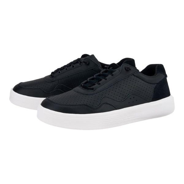 Hudson Leather - Black/White - Image 2
