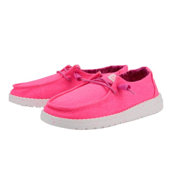 Wendy Youth Stretch Canvas - Neon Pink - Image 2