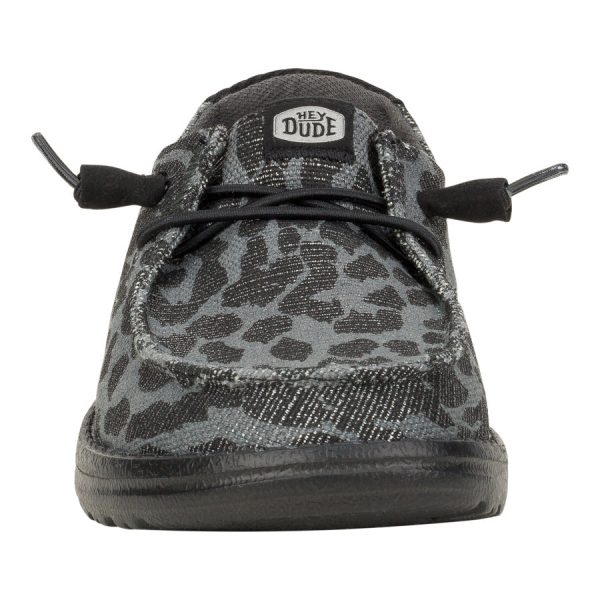 Wendy Leopard Sparkle - Black - Image 3