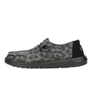 Wendy Leopard Sparkle - Black