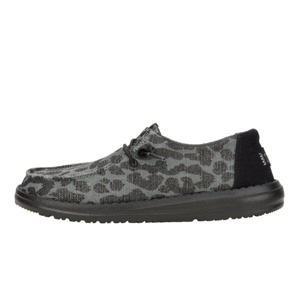 Wendy Leopard Sparkle - Black
