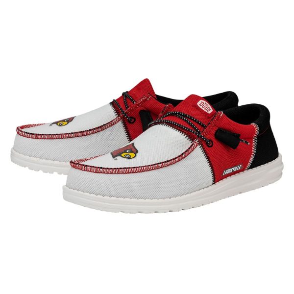 Men's Wally Tri Louisville Cardinals - Louisville Red/Black - Image 3