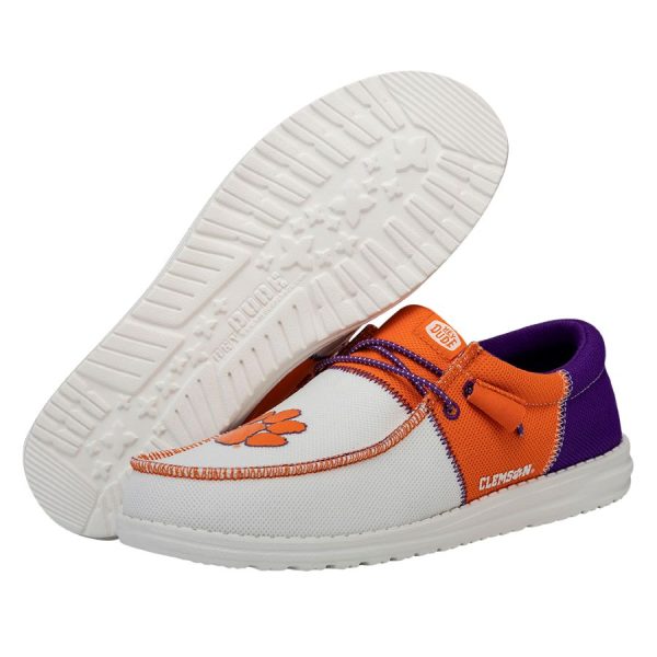 Men's Wally Tri Clemson - Clemson Orange/Purple - Image 4
