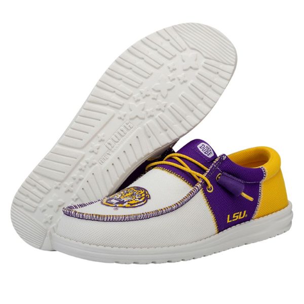 Men's Wally Tri LSU - LSU Purple/Gold - Image 4