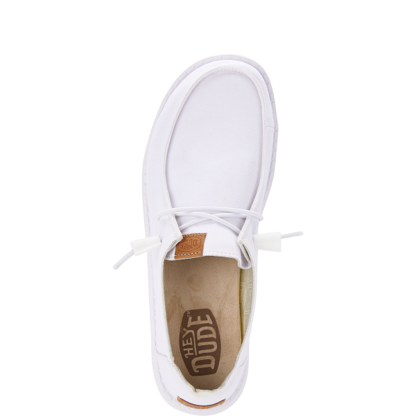 Wendy Stretch Canvas Wide - White - Image 6