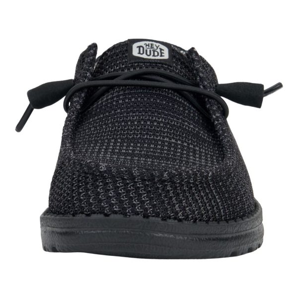 Wendy Stretch Sox Wide - Black/Black - Image 4