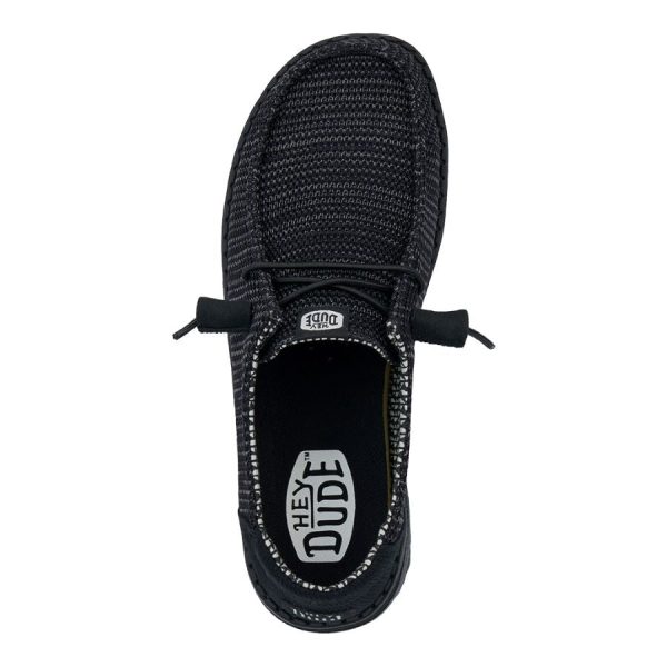 Wendy Stretch Sox Wide - Black/Black - Image 6