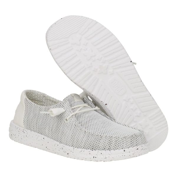 Wendy Stretch Sox Wide - Stone White - Image 3