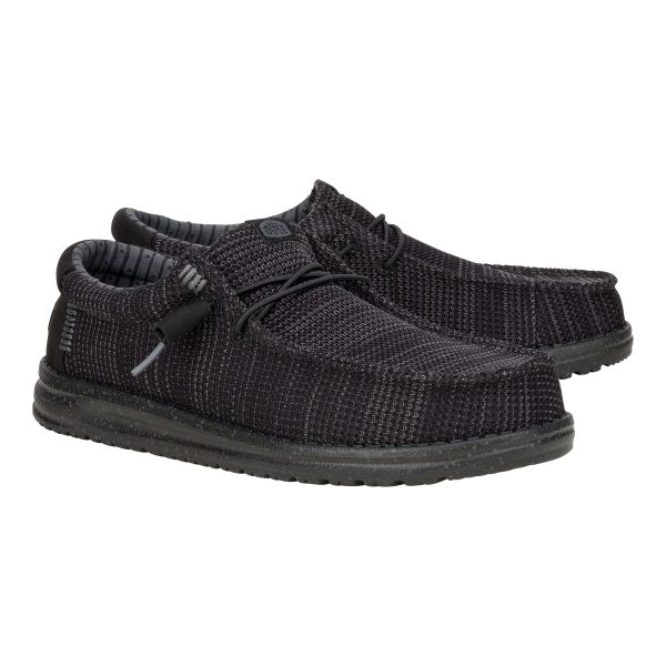 Wally Stretch Sox - Black/Black - Image 2