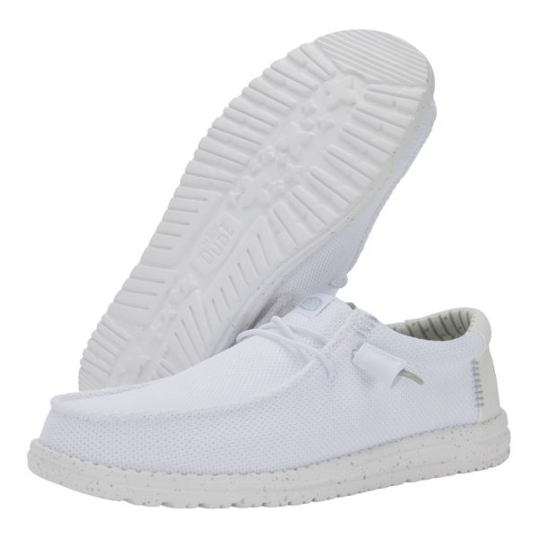 Wally Stretch Sox Wide - White - Image 3