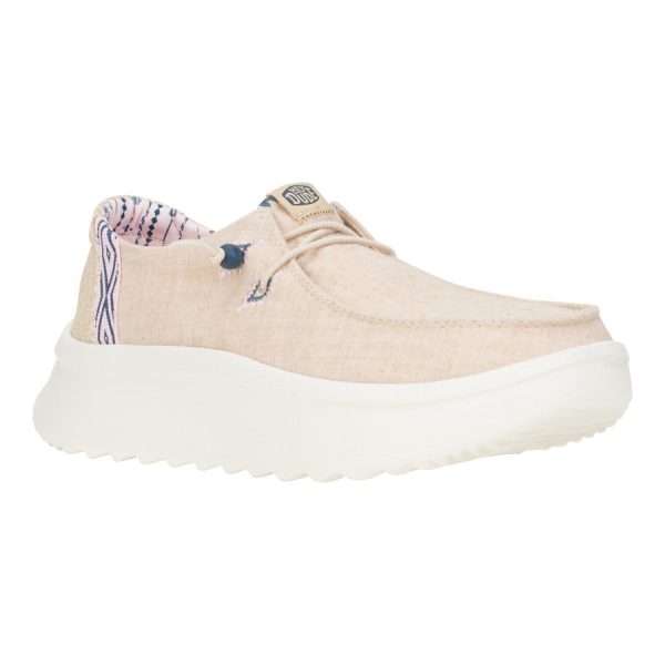 Wendy Peak Chambray Woven - Tan - Image 6