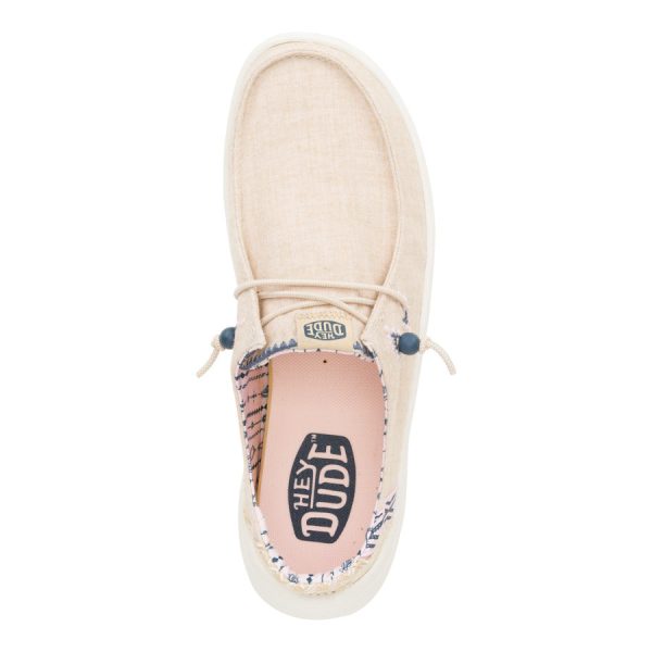 Wendy Peak Chambray Woven - Tan - Image 7