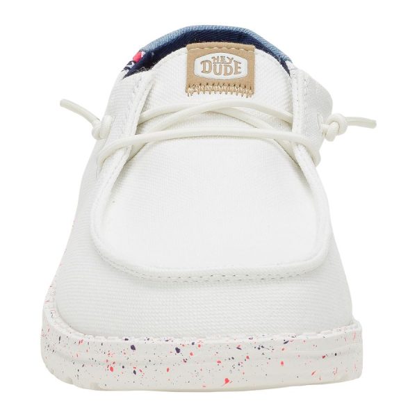 Wendy Americana Splatter - White/Blue - Image 4