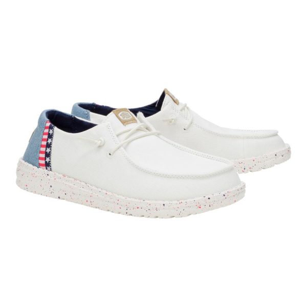 Wendy Americana Splatter - White/Blue - Image 2