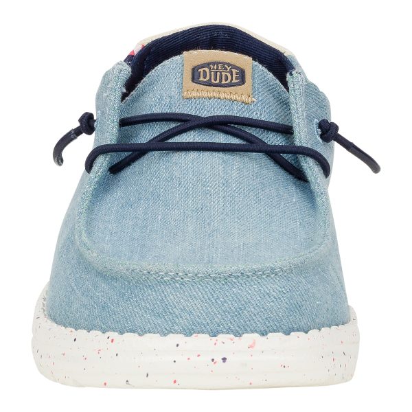 Wendy Americana Splatter - Light Denim - Image 4