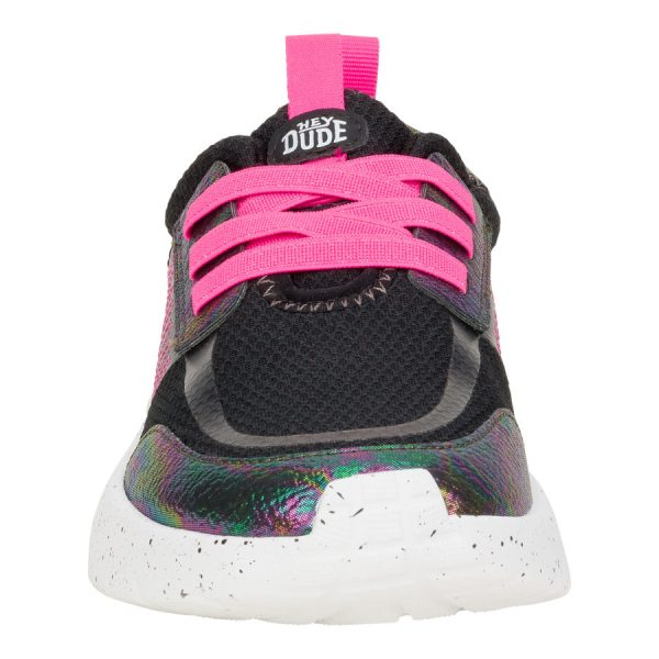 Sirocco Play Youth Brights - Black/Pink - Image 4