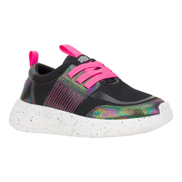 Sirocco Play Youth Brights - Black/Pink - Image 7