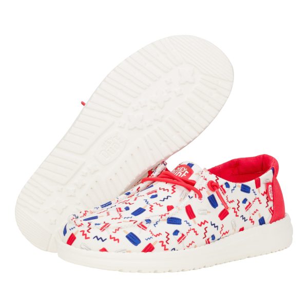 Wendy Youth Summer Americana - Multi/Varsity Red - Image 3
