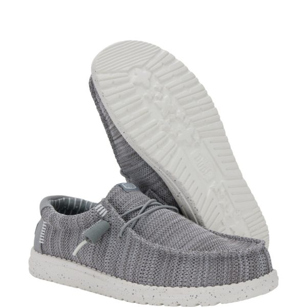 Wally Stretch Sox Wide - Grey - Image 3