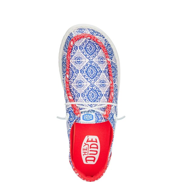 Wendy Americana Bandana - Red/Blue - Image 4