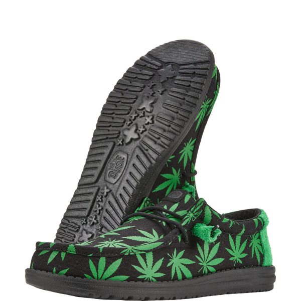 Wally Dazed 'N Dude - Black/Green - Image 3