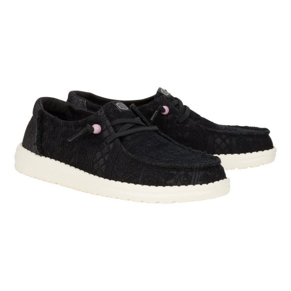 Wendy Crochet Lace - Black - Image 2