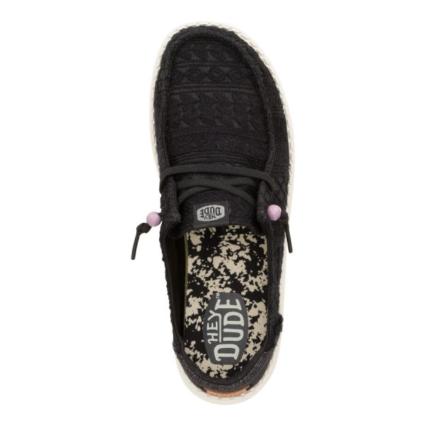 Wendy Crochet Lace - Black - Image 6