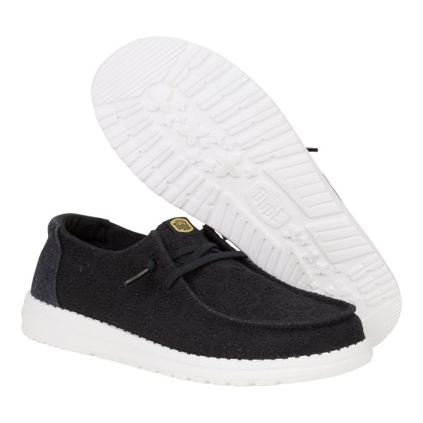 Wendy Eyelet - Black - Image 3