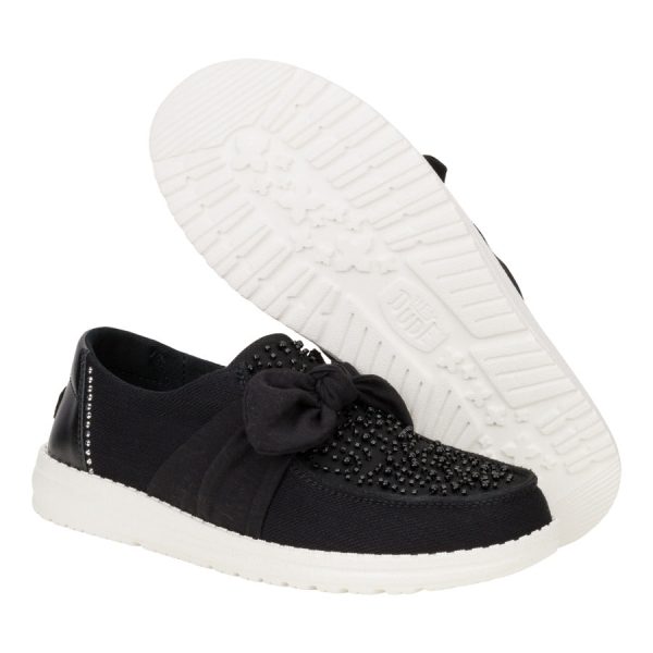 Wendy Bow Embellishment - Black - Image 3