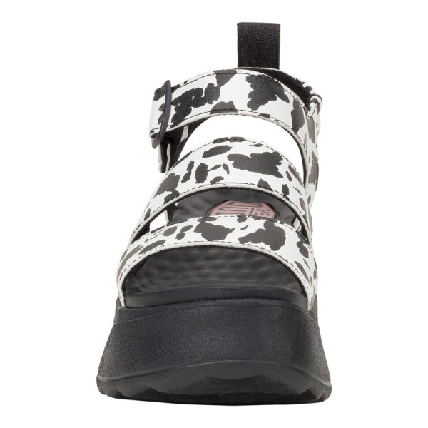 Delray Buckle Animal - Black/White - Image 4